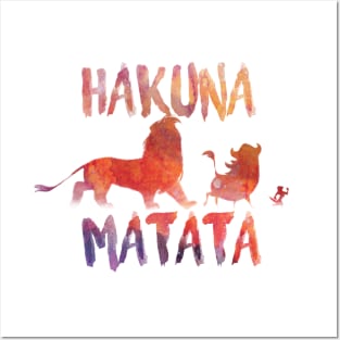 Hakuna Matata Posters and Art